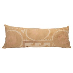 Pillow Cover Made from a Mid 20th C. Suzani, Uzbekistan