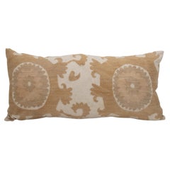 Pillow Cover Made from a Mid 20th C. Suzani, Uzbekistan