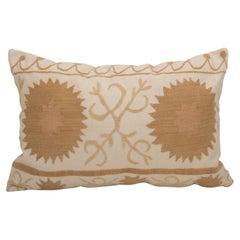 Pillow Cover Made from a Mid 20th C. Suzani, Uzbekistan