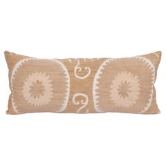 Pillow Cover Made from a Mid 20th C. Suzani, Uzbekistan