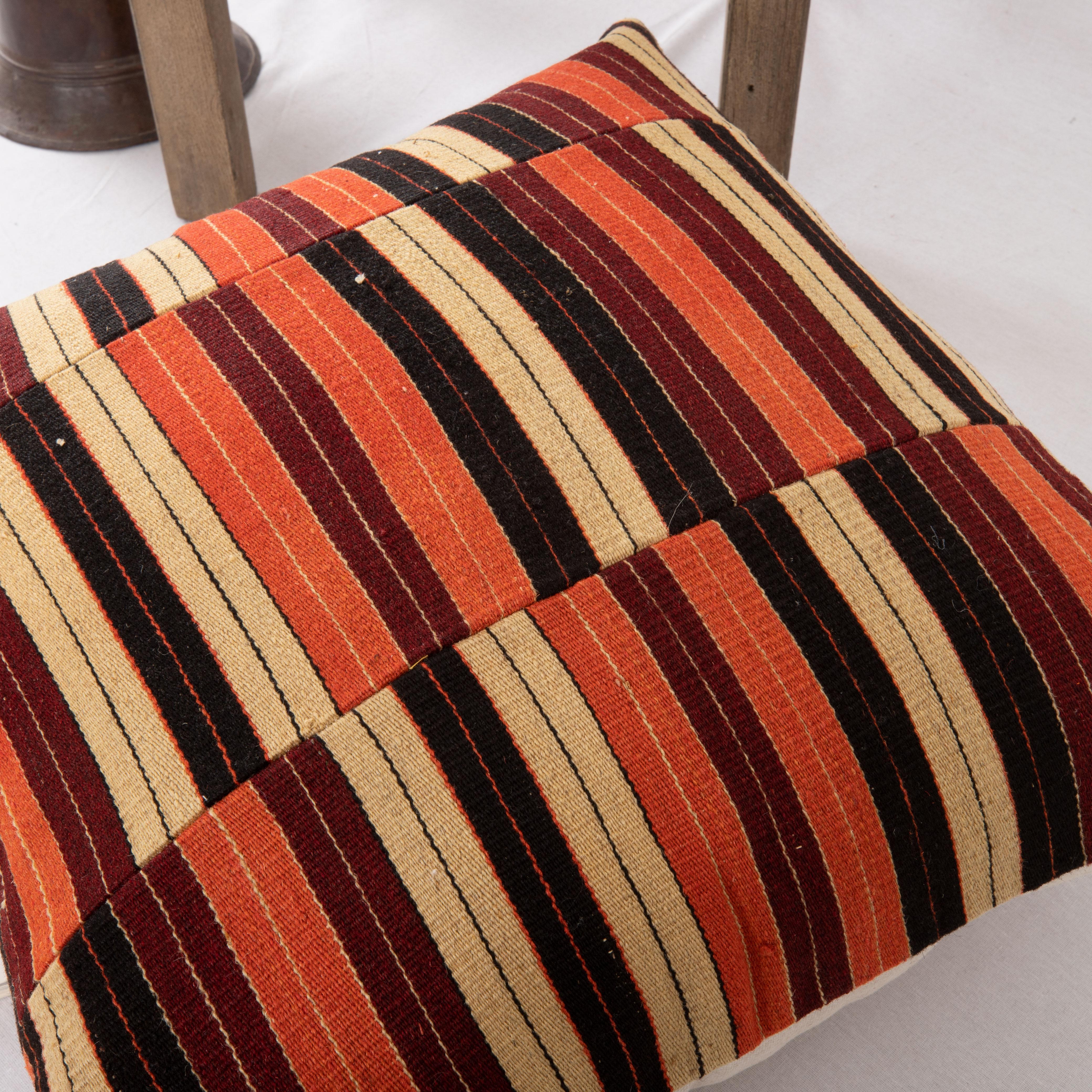 Pillow Cover Made from a Vintage Anatolian Kilim In Good Condition For Sale In Istanbul, TR