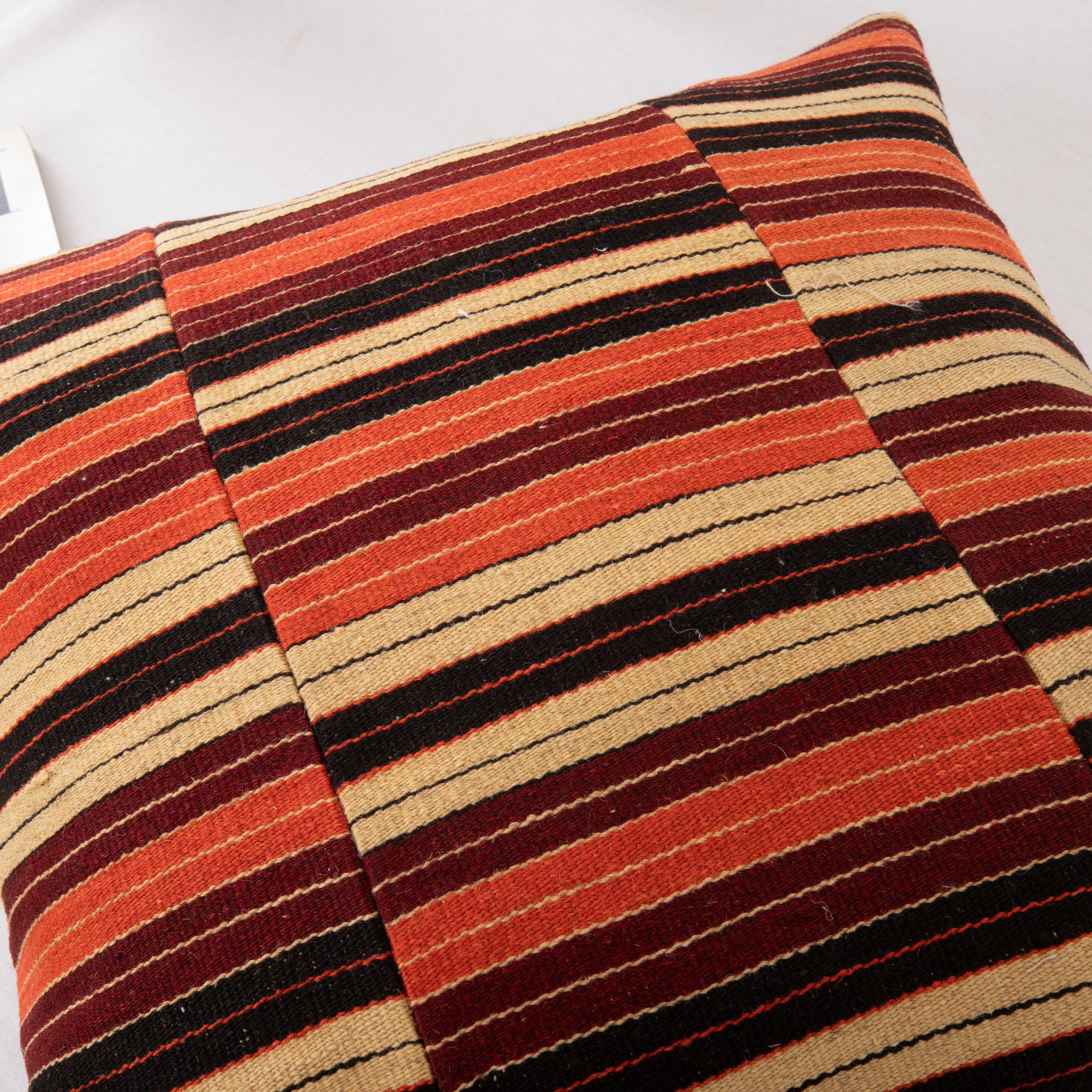 Pillow Cover Made from a Vintage Anatolian Kilim In Good Condition For Sale In Istanbul, TR