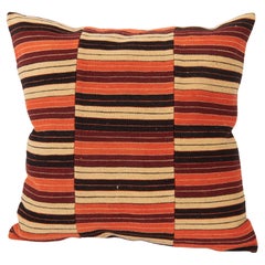 Pillow Cover Made from a Retro Anatolian Kilim