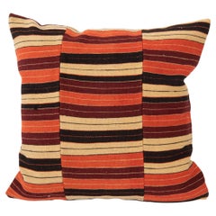 Pillow Cover Made from a Retro Anatolian Kilim