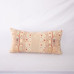 Copri cuscino realizzato con un tessuto vintage di lino e cotone dell'Europa orientale