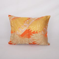 Funda de cojín hecha con un Obi Vintage, Japón