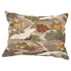 Pillow Cover Made from a Vintage Obi, Japan