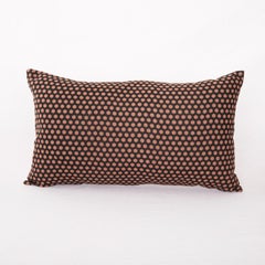 Housse de coussin fabriquée à partir d'un panneau turc vintage imprimé en bloc