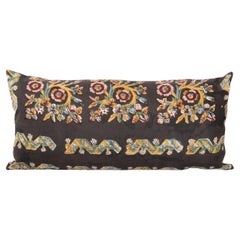 Pillow Cover Made from a Retro Turkish Block Printed Panel