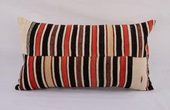 Pillow Cover Made from a Vintage West African Fulani Blanket