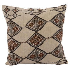 Pillow Cover Made from a Retro West African Fulani Blanket  