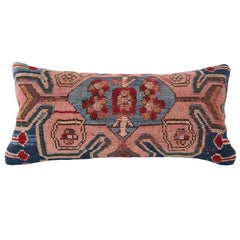 Pillow Cover Made from an Antique Caucasian Rug Fragment, Late 19th C.