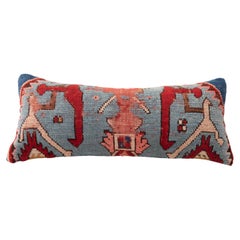 Pillow Cover Made from an Antique Caucasian Rug Fragment, Late 19th C