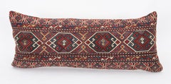 Pillow Cover Made from an Antique Caucasian Sumak Mafrash ( storage Bag ) Panel
