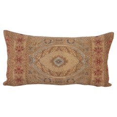 Antique Pillow Cover Made from an early 20th C. Italian Embroidery