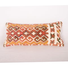 Pillow Cover Made from an Early 20th C. Karakalpak Tent Band, Uzbekistan