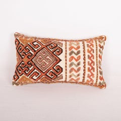 Pillow Cover Made from an Early 20th C. Karakalpak Tent Band, Uzbekistan