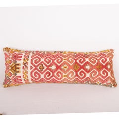 Pillow Cover Made from an Early 20th C. Karakalpak Tent Band, Uzbekistan