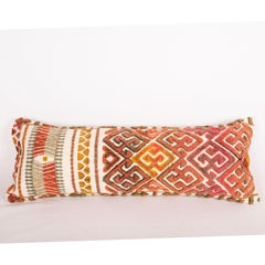 Pillow Cover Made from an Early 20th C. Karakalpak Tent Band, Uzbekistan