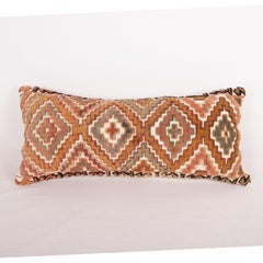 Pillow Cover Made from an Early 20th C. Karakalpak Tent Band, Uzbekistan