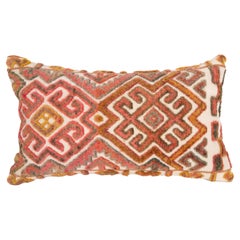 Pillow Cover Made from an Early 20th C. Karakalpak Tent Band, Uzbekistan