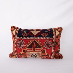 Pillow Cover Made from an Eastern Anatolian Antique Rug Fragment, 19th Century