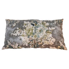 Printed Linen King-Size Zippered Pillow