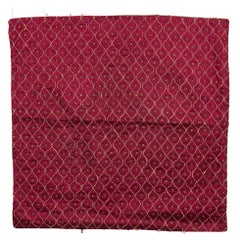 Pillow from an Indian Sari