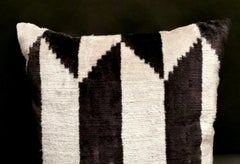 Pillow Handmade In Ikat Fabric Uzbekistan, 1990
