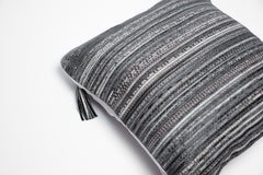 Pillow in Woven Snakeskin by Kifu Paris