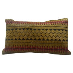Kissen aus antikem Metallic-In Indonesien-Textil