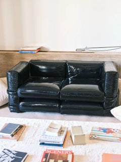 Canapé trois places modulable Pillow X Kassl en coton laqué par Muller Van Severen