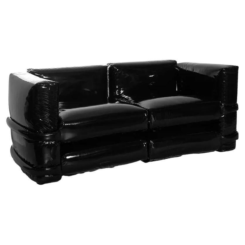 Pillow Modular Two-Seater Sofa X Kassl in Lacquer Cotton by Muller Van Severen