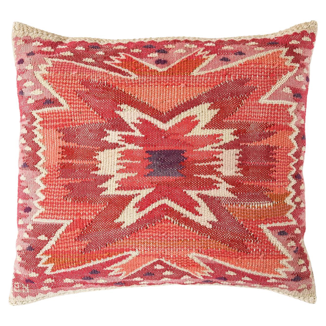 Cuscino, 
Nejlikan Röd
, in lana di Barbro Nilsson, 1950 in vendita