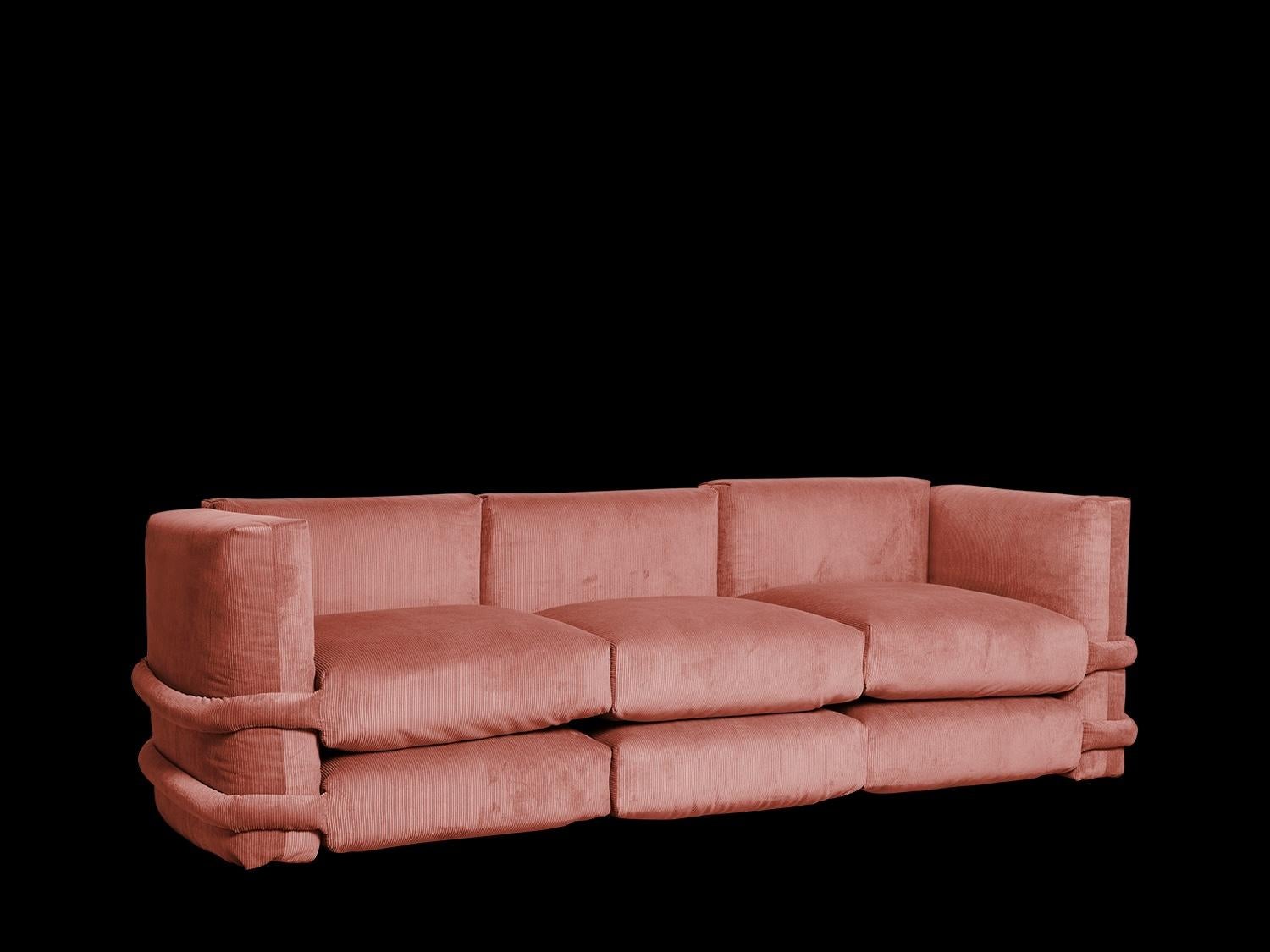 Das Pillow Sofa ist ein Entwurf von Muller Van Severen und wird von BD präsentiert. Dieses Sofa wurde zu einem neuen spielerischen und modularen System weiterentwickelt. Die einzelnen Kissen sind knackig und farbenfroh und eignen sich perfekt, um