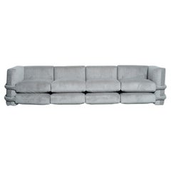 PILLOW SOFA BY Muller Van Severen, Corduroy, Grey, Four-Seaters