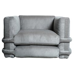 PILLOW SOFA BY Muller Van Severen, Corduroy, Grey, Individual Module