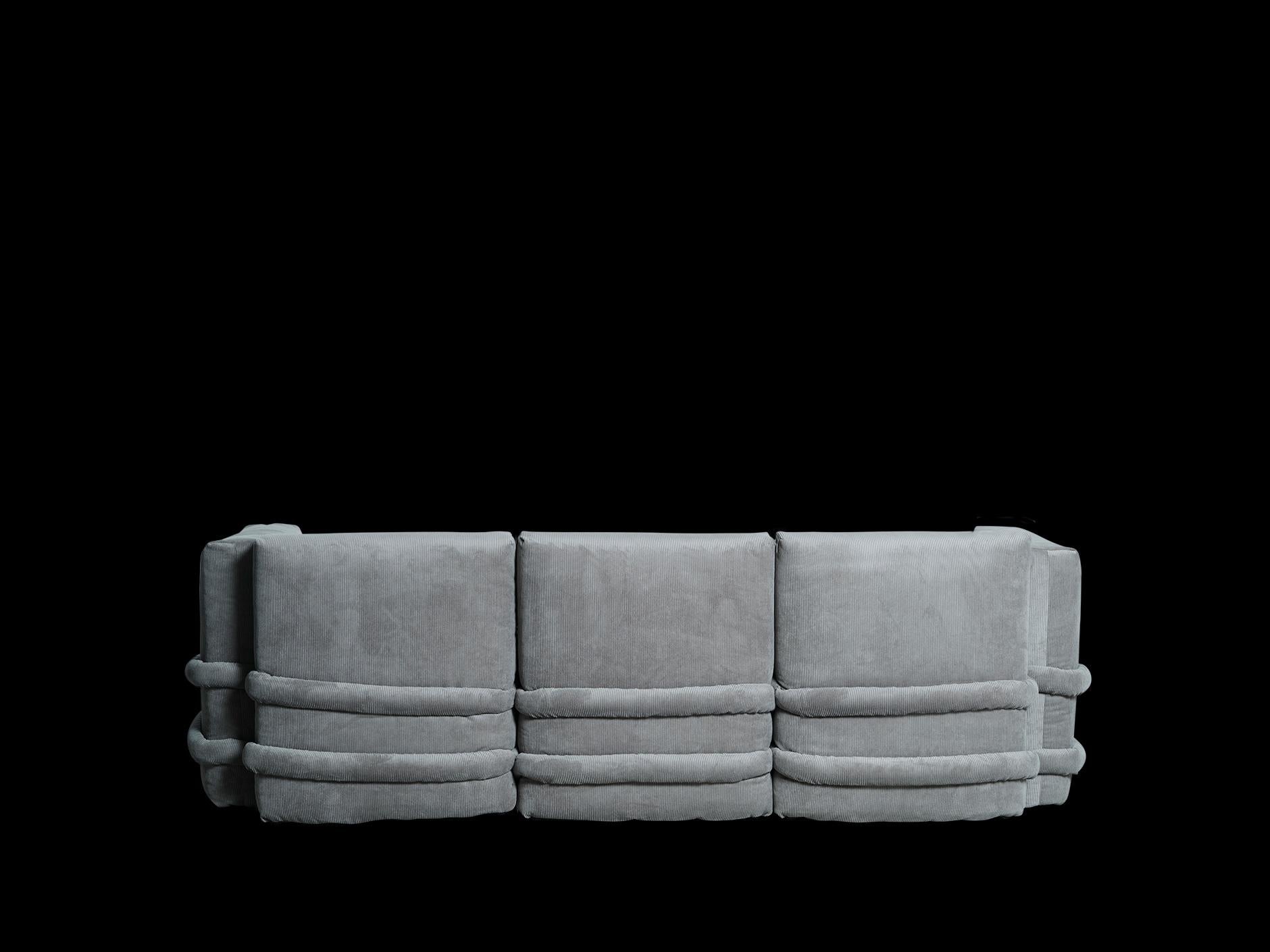 Das Pillow Sofa ist ein Entwurf von Muller Van Severen und wird von BD präsentiert. Dieses Sofa wurde zu einem neuen spielerischen und modularen System weiterentwickelt. Die einzelnen Kissen sind knackig und farbenfroh und eignen sich perfekt, um