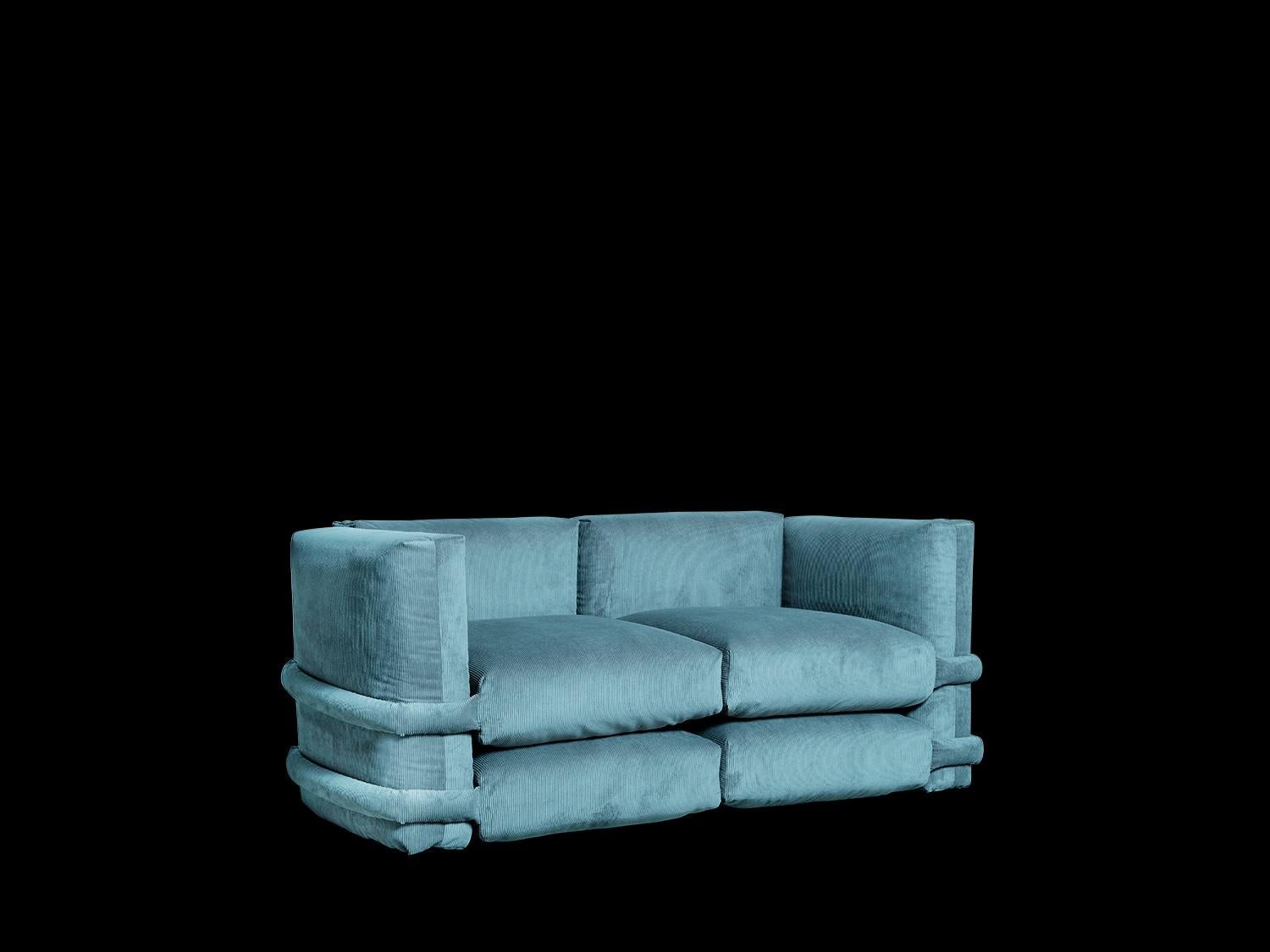 Das Pillow Sofa ist ein Entwurf von Muller Van Severen und wird von BD präsentiert. Dieses Sofa wurde zu einem neuen spielerischen und modularen System weiterentwickelt. Die einzelnen Kissen sind knackig und farbenfroh und eignen sich perfekt, um