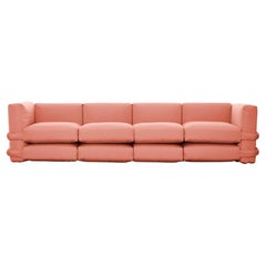 SOFÁ PILLOW DE Muller Van Severen, Algodón, Rosa, Cuatro plazas