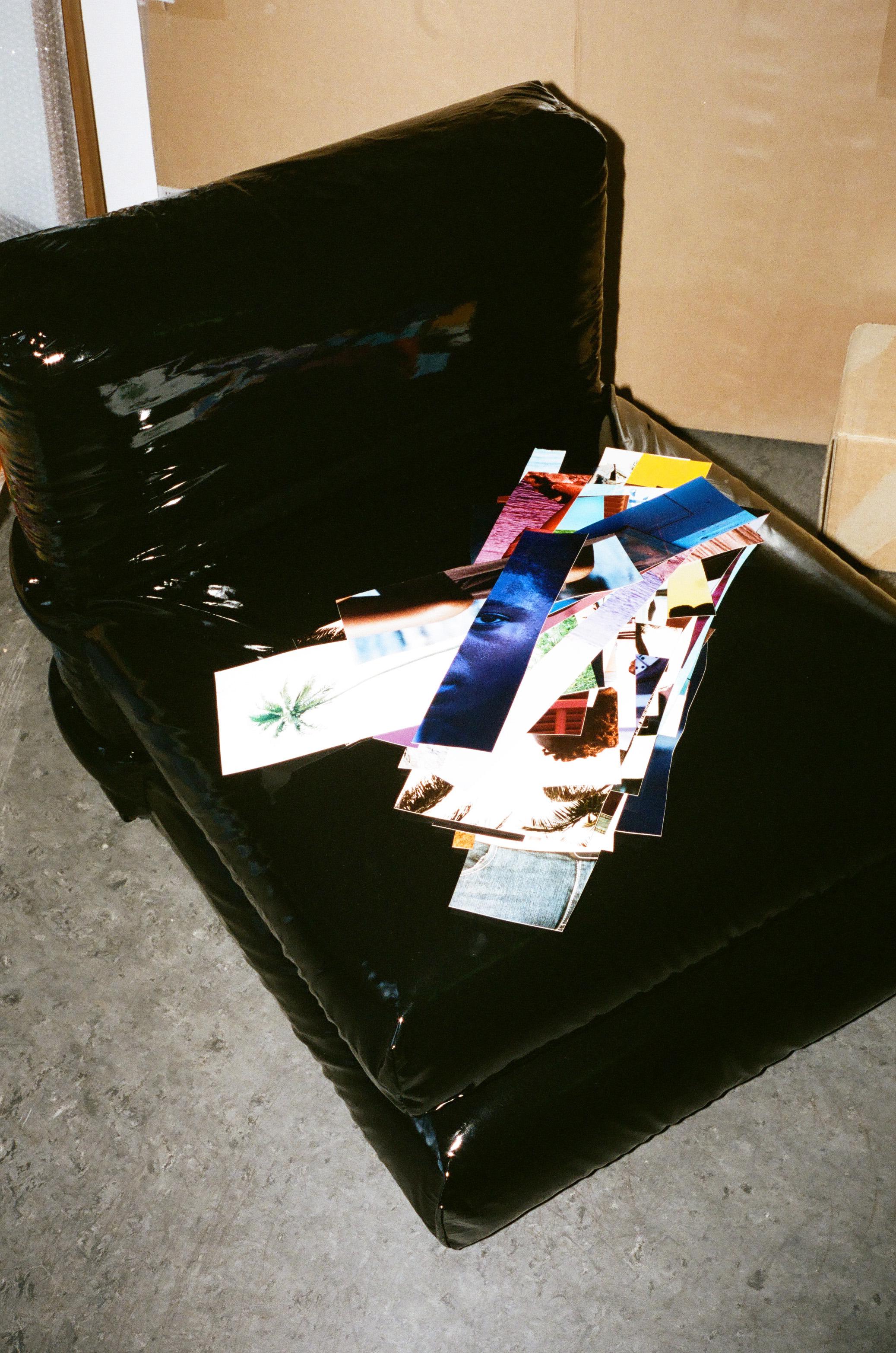 Pillow Sofa x KASSL, Muller Van Severen, coton laqué, Module d'angle en vente 4