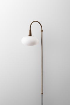 Alfiler de pared PinUp Lámpara de pared LED enchufable de latón con vidrio soplado 'Bebé