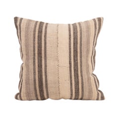 Pillowcase does not come with an insert. Linen in the back. Zipper closure. Dry