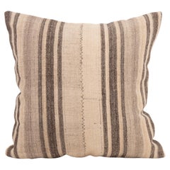 Pillowcase does not come with an insert. Linen in the back. Zipper closure. Dry