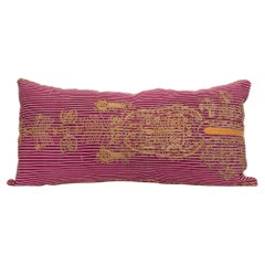 Pillowcase Fashioned from Vintage Turkish Shalvars, mid 20th Century.