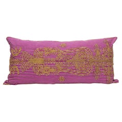 Pillowcase Fashioned from Vintage Turkish Shalvars, mid 20th Century.