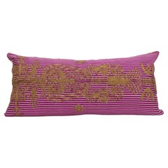 Pillowcase Fashioned from Vintage Turkish Shalvars, mid 20th Century.