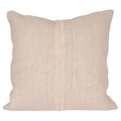 Pillowcase Made from a 1960s Hemp Rug