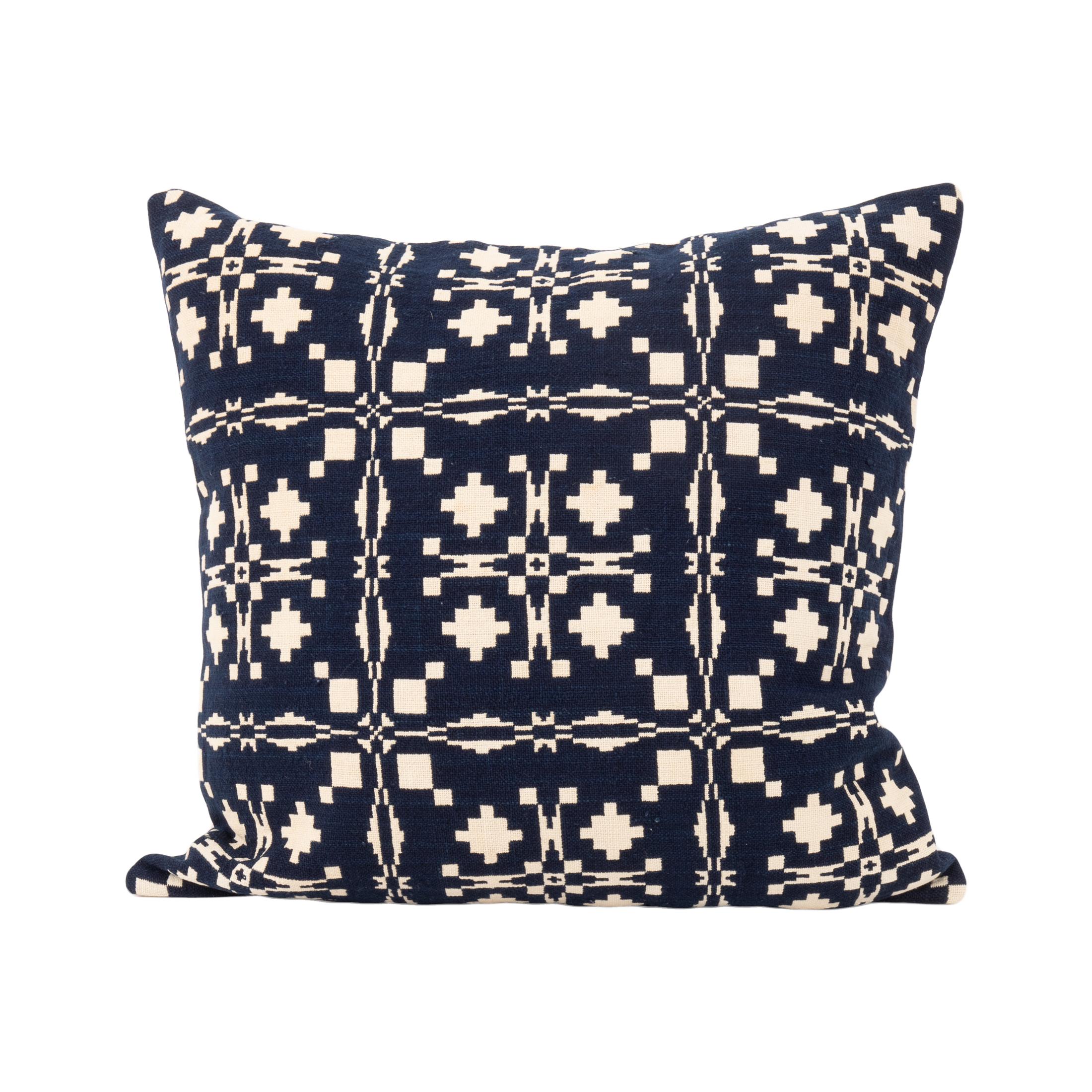 I copriletti Jacquard occupano un posto importante nella cultura materiale americana.
Sono stati utilizzati come copriletto e sono reversibili.

La federa non viene fornita con un inserto.
Lino nella parte posteriore.
Chiusura a cerniera.
Si