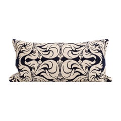 Pillowcase Made from a 19th C. American Linen Coverlet